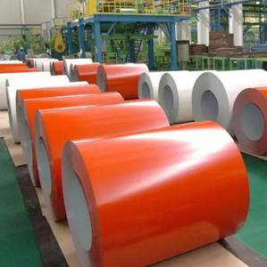 PPGI PPGL Proveedor 0,35 0,45 0,55 bobinas de acero recubiertas de color RAL9016 RAL9003 RAL9006 - Product Image 2