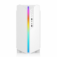 Nuevo Diseño 2023 de Gabinete para Gaming Matx Caja de Computadora Semitorre para Mini Panel de Acrílico Transparente Caja de PC