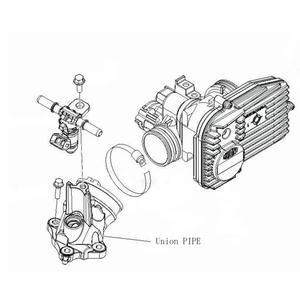 Tubo de unión para <span class=keywords><strong>VESPA</strong></span> LX 125 150, accesorios para sistemas de carrocería de motocicletas - Product Image 2