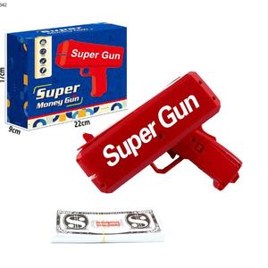 Nuevos juguetes Precio barato Prop Cool Cash Spray Cannon Bling Out Notes Shooter Logotipo personalizado Wedding Party Money Gun - Product Image 2