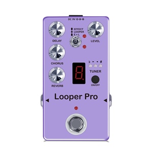 Looper Pro-melodico Loop Chorus Delay riverbero effetti di accordatura accessori per chitarra strumento - Product Image 1
