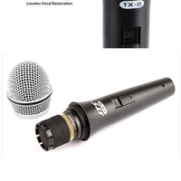 Microphone portable filaire professionnel JTS TM-929, conception à bobine dynamique, idéal pour les présentations en conférence, le karaoké et l'utilisation à domicile