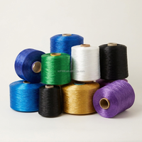 900D 600D 300D Recyclable PP Multifilament Yarn Custom Solid Color Polypropylene Yarn for Knitting Textile