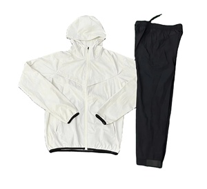 Ensemble de sport OEM pour homme : survêtement d'automne (<span class=keywords><strong>veste</strong></span> + pantalon) pour la course, le fitness et le jogging – Tenue d'entraînement 2 pièces - Product Image 3