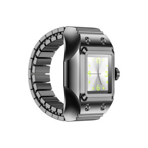 Reloj Inteligente con Diseño Cuadrado Clásico, Correa Metálica Brillante, Monitor de Actividad Física, Monitor de Salud Híbrido para Hombre, Pulsera Elegante - Product Image 2