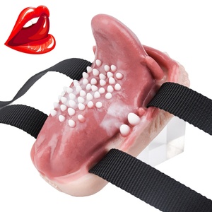 Nuevo Juguete Sexual, Vibrador con Lengua Realista para Mujeres, Dildo Artificial para Masturbación - Product Image 1