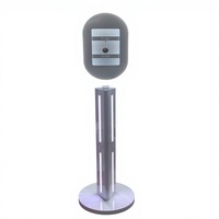 Boîtier de transport en métal pour iPad 10,9, 11 et 12,9 pouces, idéal pour les événements et les fêtes, avec fonction de photomaton portable et impression instantanée.