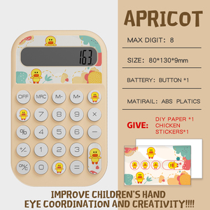 Máy Tính Bỏ Túi 8 Chữ Số Lớn Màn Hình LCD Máy Tính Cầm Tay Cho Sinh Viên Và Trẻ Em - Product Image 4
