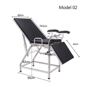 Медицинское оборудование Больничная мебель ручной Гинекологический Стол для осмотра кровать цена - Product Image 3