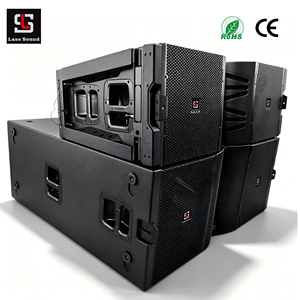 Caisson de basses passif double 18 pouces 1600W AES Pro Audio avec haut-parleur B&C 145dB SPL max pour scène de concert VTX-G28 - Product Image 1