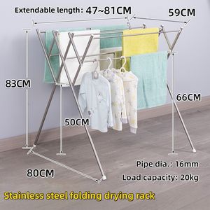 JANKO – Séchoirs à linge pliants sur pied en acier inoxydable pour baies vitrées et salles de bain – Vente en gros - Product Image 5