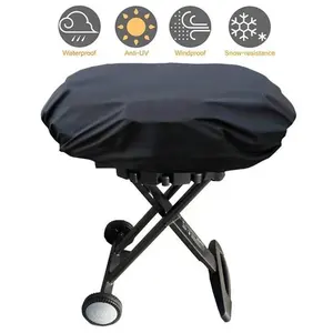 High Quality Direct Real Factory BBQ Grill Cover For Weber Q2000 Series Waterproof Dust-proof Outdoor BBQ Cover
