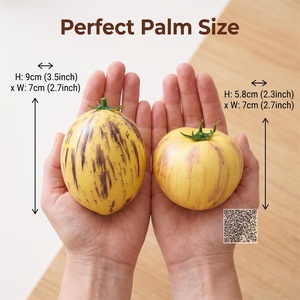 Fruta Artificial Realista de Ginseng, <span class=keywords><strong>Pepino</strong></span> y Melón, Decoración sin Daños, Símbolo de Larga Duración para Ofrendas de Templo, Decoración del Hogar y Centro de Mesa - Product Image 2