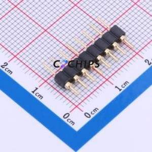PZ254-1-08-Z-C Pin Header Through hole Component (THT),P=2.54mm Connector 1x8P 2.54mm Round Pin Through Hole - Product Image 1