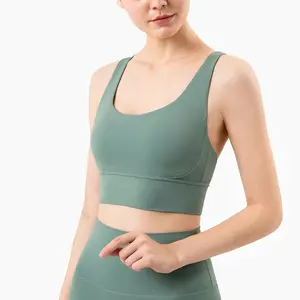strappy back sports bra mint green sports bra push up sports bra for women