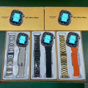 G9 <span class=keywords><strong>Ultra</strong></span> Max thể thao vàng thông minh xem hai ban nhạc S9 reloj tập thể dục Tracker huyết áp ngủ Màn hình BT cuộc gọi Smartwatch - Product Image 2