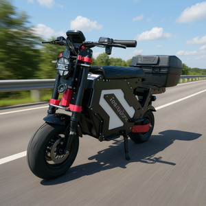 Scooter électrique puissant 2026 USA Stock 72V 50Ah avec batterie amovible 10000W, double moteur, 14 pouces, tout-terrain, avec lumière RVB - Product Image 2