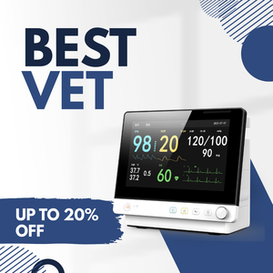 Monitor Multiparamétrico para Pacientes con Certificación CE, BVP12, para Clínicas <span class=keywords><strong>Veterinarias</strong></span> y Granjas, Dispositivo de Monitoreo Veterinario - Product Image 5