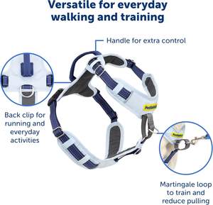 Para <span class=keywords><strong>PetSafe</strong></span> para Easy Walk Comfort Arnés ecológico sin tirones para perros Ajuste de 5 puntos Acolchado de cuerpo completo Botón de nailon Rosa sólido - Product Image 4