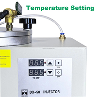 Machine à fabriquer des bijoux en métal Tasanol TS-DX58 avec compresseur d'air intégré et mini-système d'injection de cire