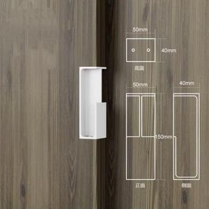 Manija Invisible para Puerta Corredera de Aluminio Moderna, Puerta Plegable, Empotrada, con Tirador Integrado, Fácil Instalación - Product Image 2