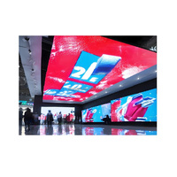 Module d'affichage LED intérieur modulaire P1.86 P2 P2.5 à angle de vue large de 160 degrés, panneau mural vidéo LED commercial pour centre commercial