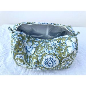 Bolsas de Cosméticos de Algodón Bohemio Más Vendidas, Bolsas de Aseo Ligeras con Estampado a Mano, Excelente Precio, para Sala de Estar - Product Image 6