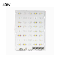 Module LED carré DOB 40W 5700K AC 220V SMD 2835 PCB/PCBA Ra80 Angle de vision de 120° pour éclairage public