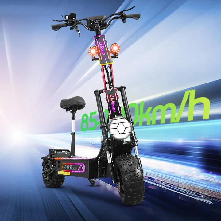 Spedizione gratuita 8000w doppio motore 60V 50ah batteria Off road pieghevole mobilità adulti potenti scooter elettrici E-scooter