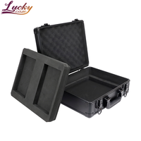 Étui en aluminium personnalisé de haute qualité, étui portable pour équipement en aluminium, étui à outils professionnel en aluminium OEM/ODM avec mousse EVA