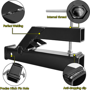 Adaptador de enganche para remolque KAMEXII de 2 pulgadas, de acero forjado con recubrimiento en polvo, compatible con remolques de 800 libras de capacidad de carga - Product Image 5