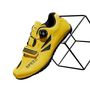 Nouvelles chaussures de cyclisme unisexes à clipser pour <span class=keywords><strong>VTT</strong></span>, semelle large et rigide, modèle 887 à motif lettres - Product Image 1