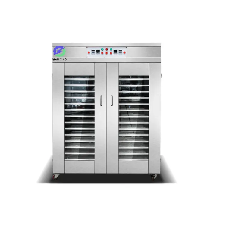 Machine de dessiccateur industrielle de déshydrateur de fruits et légumes de nourriture de 100-150Kg la plus vendue pour le séchage de fruits