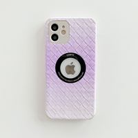 Étui de protection pour téléphone portable en cuir coloré au design populaire pour iPhone 11 12 13 14 15 16 17 18 Pro Max
