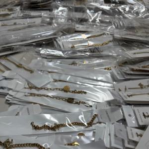 JUSTONE Collar de Moda Chapado en Oro de Acero Inoxidable con Dijes, Collar de Diseñador con Capas Doradas, Collar con Letras de Marca CC DG, Venta al por Mayor - Product Image 5