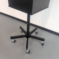 Présentoir rotatif professionnel sur pied en métal pour aimants de réfrigérateur, sur mesure OEM, pour magasins de détail et souvenirs