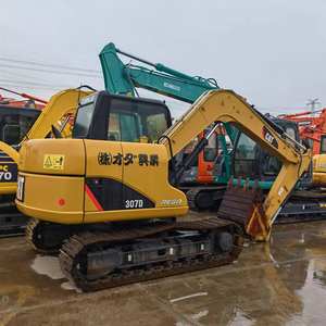 Excavatrice sur chenilles CAT 307D d'occasion pour sites d'excavation de petite à moyenne envergure, bon prix, 7 tonnes, Caterpillar du Japon, pour usage agricole - Product Image 4