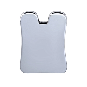 Plaque Gua Sha en Terahertz Naturel en Forme de U, Masseur Facial Métallique pour Drainage Lymphatique et Relaxation Corporelle - Product Image 1