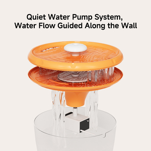 Fuente de Agua Automática <span class=keywords><strong>para</strong></span> Gatos, Económica, con Circulación Automática, Antideslizante, Dispensador Inteligente de Agua <span class=keywords><strong>para</strong></span> Mascotas con Filtro - Product Image 2