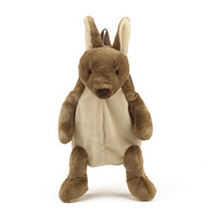 Usine personnalisé animal en peluche sac à dos ours en peluche singe lapin kangourou sac d'école pour enfants cadeaux