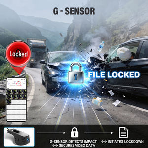 Caméra de tableau de bord cachée Podofo 4K pour Ford F150/F250 2021-2025, vidéo 2160P, WiFi, Plug & Play, enregistrement en boucle, capteur G, vente en gros - Product Image 4