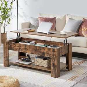 <span class=keywords><strong>Tavolino</strong></span> da caffè moderno in legno bianco multifunzionale - Product Image 4