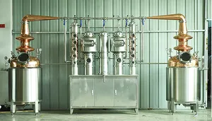 500L máquina de destilação de água destilada máquina equipamento destilador de álcool