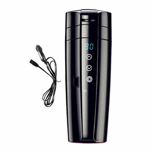 Bouilloire électrique <span class=keywords><strong>12V</strong></span>, tasse de voyage en voiture, réglage de la température pour une utilisation en extérieur-infuseur à thé chauffé chauffe-tasse thermique - Product Image 6