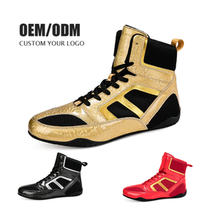 Professional Oem Boxing Shoes Odm New Custom Boxing Shoes Wrestling Shoe Boot