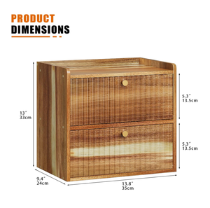 Caja <span class=keywords><strong>de</strong></span> <span class=keywords><strong>Pan</strong></span> <span class=keywords><strong>de</strong></span> Acacia para Encimera <span class=keywords><strong>de</strong></span> Cocina, Contenedor <span class=keywords><strong>de</strong></span> Almacenamiento <span class=keywords><strong>de</strong></span> <span class=keywords><strong>Pan</strong></span> <span class=keywords><strong>de</strong></span> Madera, Caja <span class=keywords><strong>de</strong></span> <span class=keywords><strong>Pan</strong></span> <span class=keywords><strong>de</strong></span> Doble Capa, Organizador <span class=keywords><strong>de</strong></span> Alimentos <span class=keywords><strong>de</strong></span> Gran Capacidad - Product Image 2