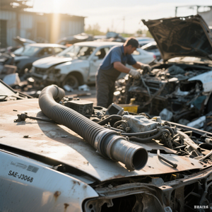 사용자 정의 SAE J30 R6 R7 R8 R9 R12 연료 호스 커버 PET 슬리브 라디에이터 고무 호스 내유성 NBR <span class=keywords><strong>CSM</strong></span> 파이프 ACM 호스 - Product Image 4