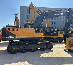 รถขุดไฮดรอลิกมือสอง Hyundai 220LC-9S เครื่องจักรกลหนักสำหรับงานก่อสร้าง 220LC-9S สำหรับขาย - Product Image 3