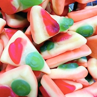 Bonbons gélifiés halal de qualité supérieure, aux saveurs fruitées variées, en forme de crocodile coloré