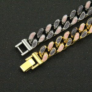 สร้อยข้อมือลายหยดน้ำมันสีสันสดใส สไตล์เทรนดี้สำหรับผู้ชาย สไตล์พังก์ สตรีทแดนซ์ เครื่องประดับ แทนจิง - Product Image 4